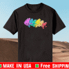 PFIZER RAINBOW GAY FROG TEE SHIRTS