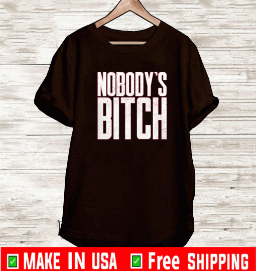 SMACK DOWN JIMMY USO NOBODY'S BITCH SHIRT