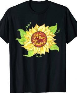 Yoga Bees Sunflower T-Shirt