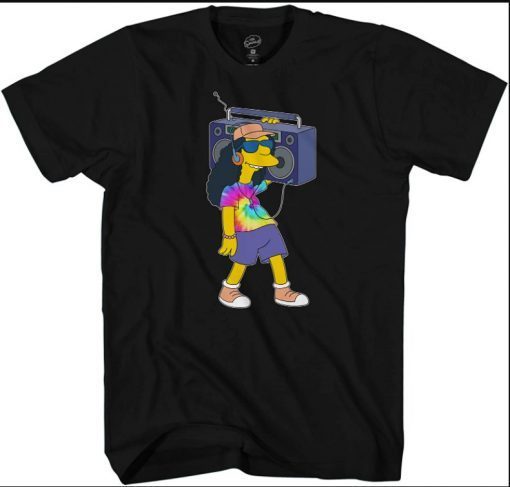 The Simpsons Mens' Krusty The Clown Shirt Krusty Burger Logo Tee Graphic T-Shirt