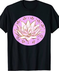 Pink Om Lotus Tee T-Shirt