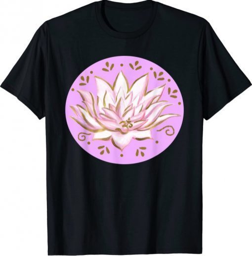 Pink Om Lotus Tee T-Shirt