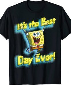 Mademark x SpongeBob SquarePants - SpongeBob SquarePants It's the best day ever! Tee T-Shirt