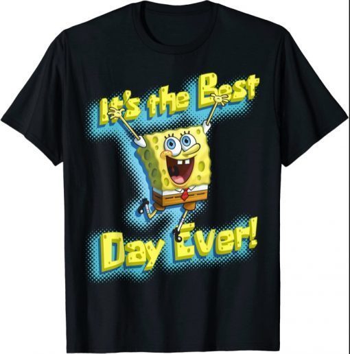 Mademark x SpongeBob SquarePants - SpongeBob SquarePants It's the best day ever! Tee T-Shirt