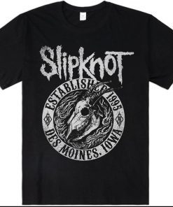 Slipknot T-Shirt Logo 1995 Short Sleeve Heavy Metal Music Top Unisex Tee shirts