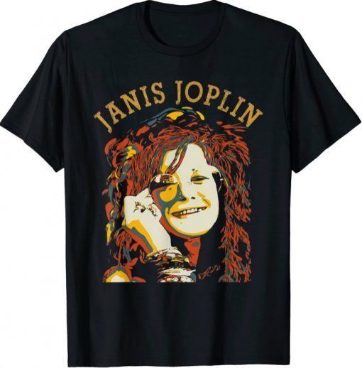 Vintage Janis Art retro Joplins Rock Musician Legends funny Shirt