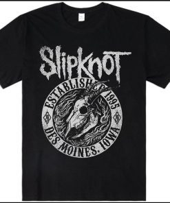 Slipknot T-Shirt Logo 1995 Short Sleeve Heavy Metal Music Top Unisex Tee shirts T-shirt