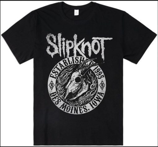 Slipknot T-Shirt Logo 1995 Short Sleeve Heavy Metal Music Top Unisex Tee shirts T-shirt