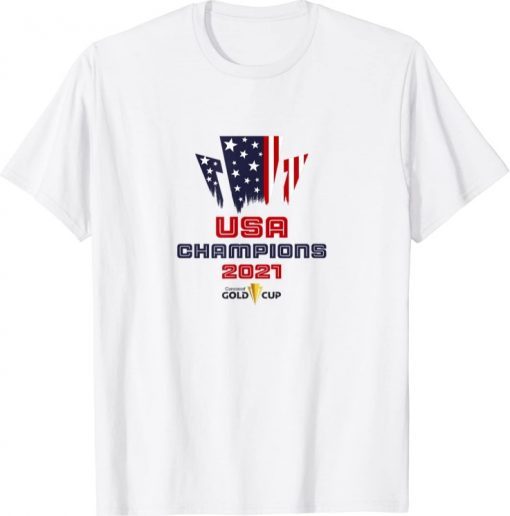 Shirts USA Champions 2021 Gold Cup Concacaf