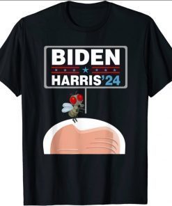 Funny Debate Fly on Mike Pence's Head for Biden Harris 2021 T-Shirt