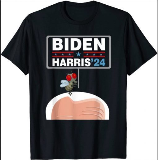 Funny Debate Fly on Mike Pence's Head for Biden Harris 2021 T-Shirt