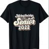 Vintage My Last First Day Senior 2022 Back To School Gift T-Shirt