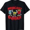 Retro Vintage Mr Game Funny Mr Gaming Beast Burger Game 2021 T-Shirt
