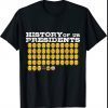 History of US Presidents 46th Clown President Republicans T-Shirt