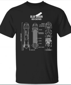 Blue origin new shepard shirt