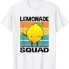 Lemonade Squad For Stand Boss Lemon Juice Summer T-Shirt