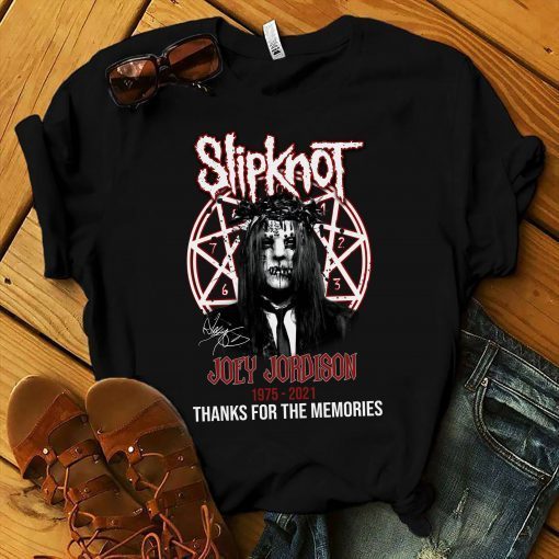 1975 2021 Slipknot Joey Jordison TShirt