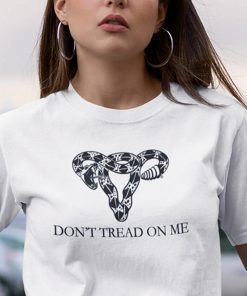 Official Don’t Tread On Me Uterus T-Shirt Pro Choice