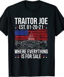 Mens Traitor Joe Anti Biden Sucks Joe Gotta Go Everything Sale T-Shirt