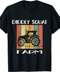 Perfect Tractor Design Diddly Squat Farm Speed And Power T-Shirt