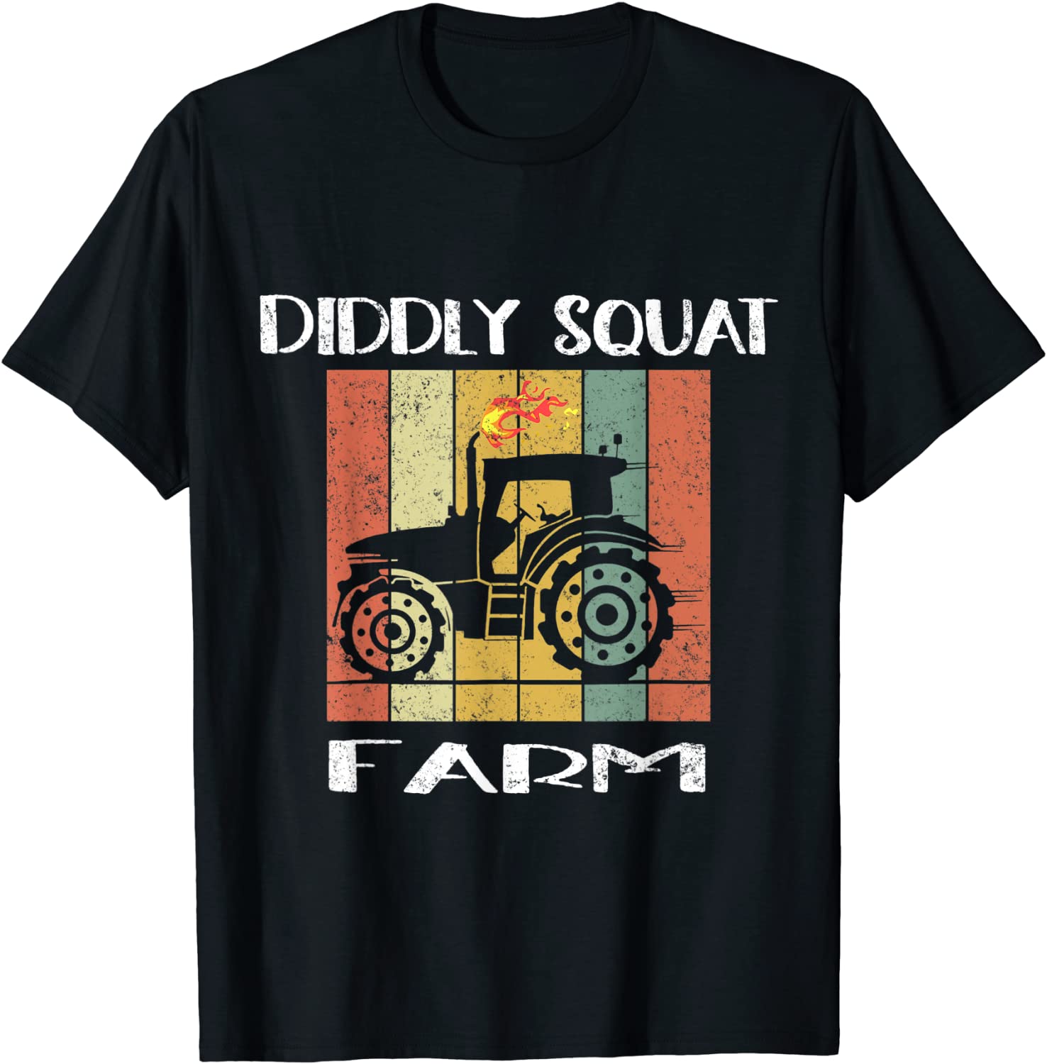 Perfect Tractor Design Diddly Squat Farm Speed And Power T-Shirt ...