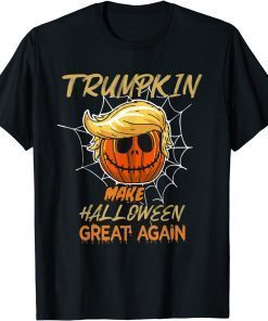 Trumpkin Make Halloween Great Again Trump 2024 T-Shirt