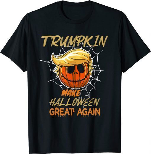 Trumpkin Make Halloween Great Again Trump 2024 T-Shirt