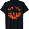 New York , Skyline , Baseball Vintage Met At Gameday Unisex T-Shirt