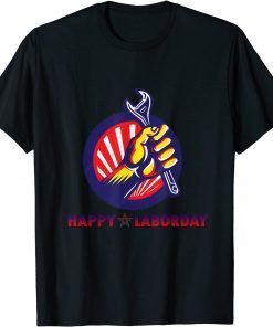 Happy Laborday Design by RonRoyal T-Shirt