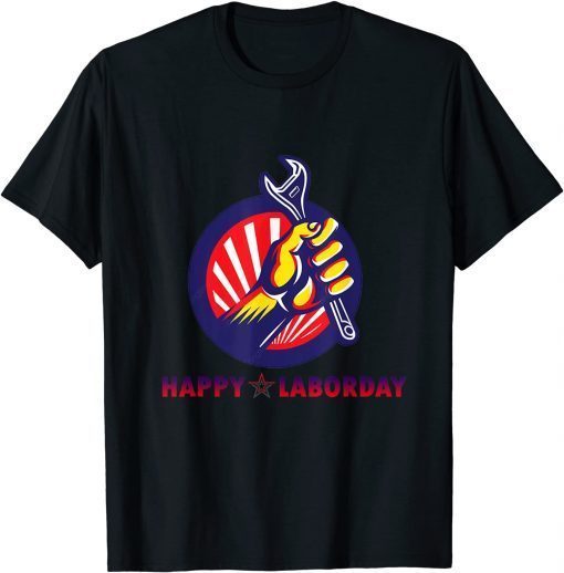 Happy Laborday Design by RonRoyal T-Shirt