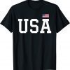 USA Patriotic Women Men Kids American Flag 4th of July Unisex T-Shirt