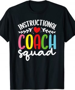 Classic Instructional Coach Squad School Teacher Administration T-Shirt