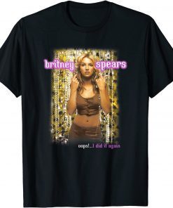 Funny Britney Spears - Oops!... I Did It Again Anniversary Tour T-Shirt