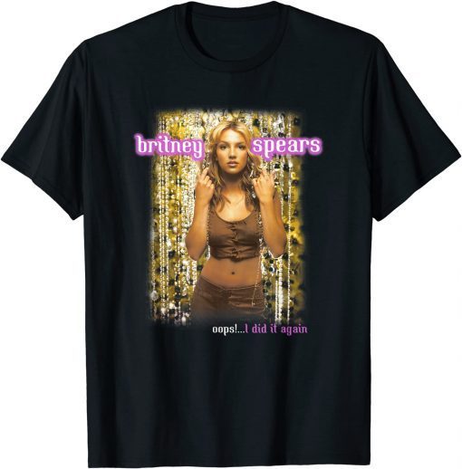 Funny Britney Spears - Oops!... I Did It Again Anniversary Tour T-Shirt