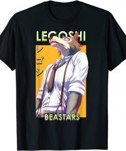 Legoshi Beastars character Anime vintage tee For fans 2021 T-Shirt