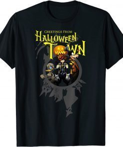 Disney Kingdom Hearts Greetings From Halloween Town 2021 T-Shirt
