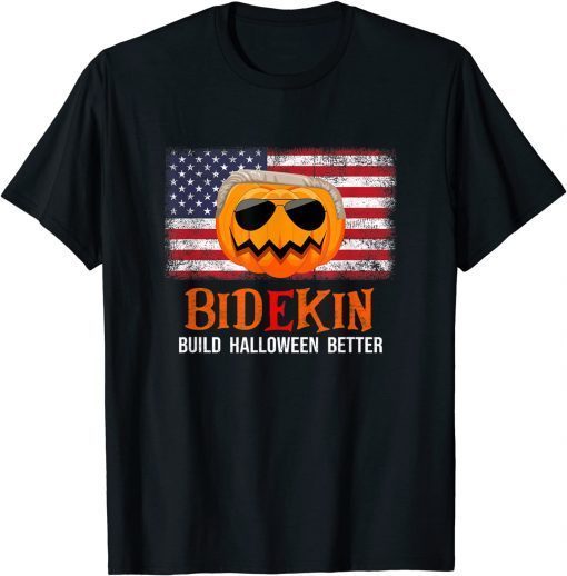 Build Halloween better Halloween Biden Supporter T-Shirt