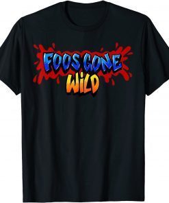 Foosgonewild Merch Foos Gone Wild Logo Funny T-Shirt