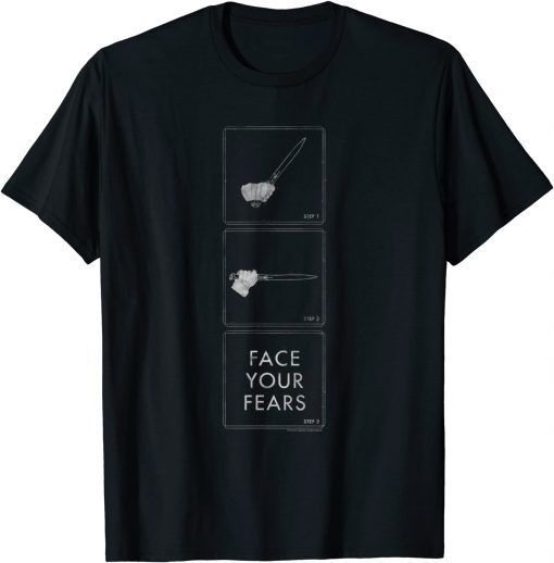 Face Your Fears - Paul Atreides' Crysknife - Dune (2021) T-Shirt