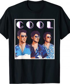 Vintage Jonas Cool brothers Gift happiness 80s 90s T-Shirt