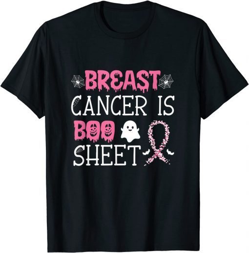 T-Shirt Breast Cancer is Boo Sheet Halloween Funny Boo Awareness Classic