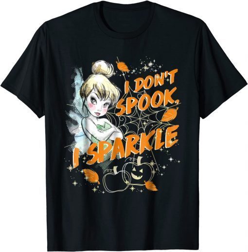 Tee Shirt Disney Peter Pan Tinkerbell Halloween Sparkle