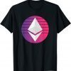 Classic Ethereum ETH Logo Crypto Modern Trader Cryptocurrency T-Shirt