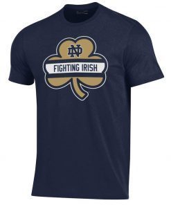 2021 Navy Notre Dame Fighting Irish 2021 Shamrock Funny T-Shirt
