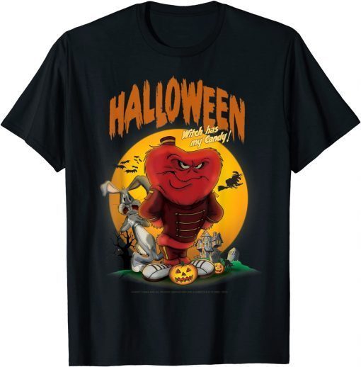 Looney Tunes Halloween Gossamer & Bugs Witch Has My Candy Unisex T-Shirt