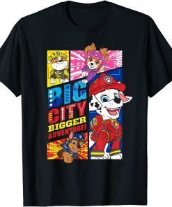 Paw Patrol the Movie Big City Adventure Funny T-Shirt