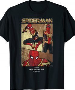 Marvel Spider Man No Way Home Spider Man Panel Poster Gift T-Shirt