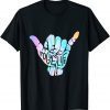 Funny Pogue Life Shaka Hand Hang Loose Tie Dye Pattern (obx) Gift T-Shirt
