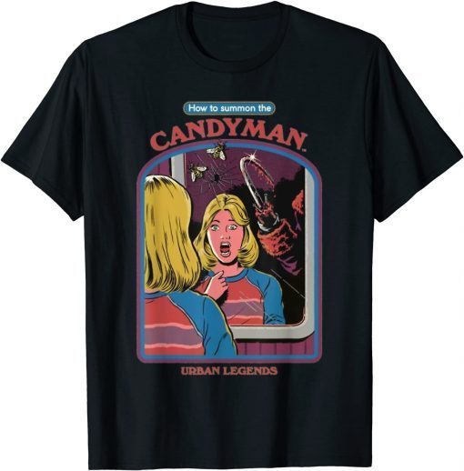 How to summon the candyman urban legends Funny T-Shirt