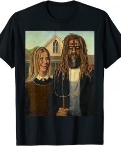 Rob and his wife Zombie Halloween Costume Funny T-Shirt